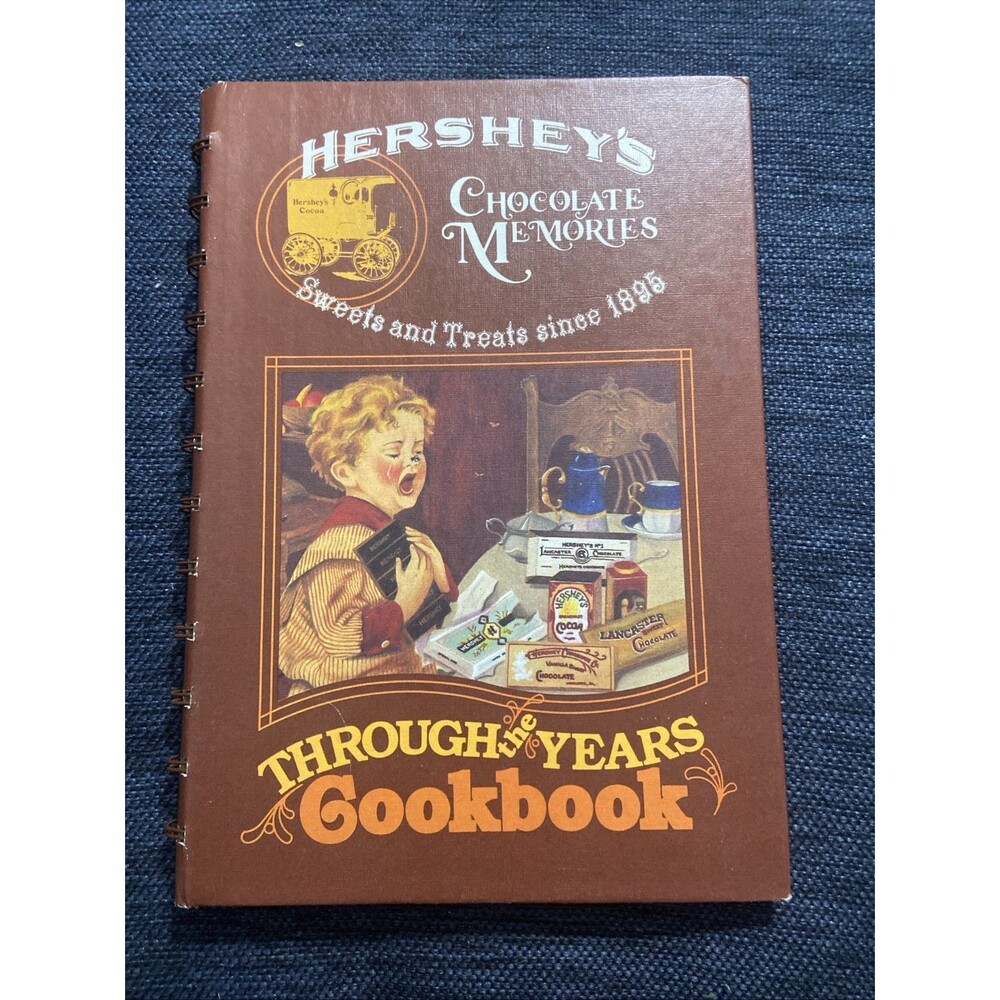 Hershey's Chocolate Memories Through The Years Cookbook Vintage 1982